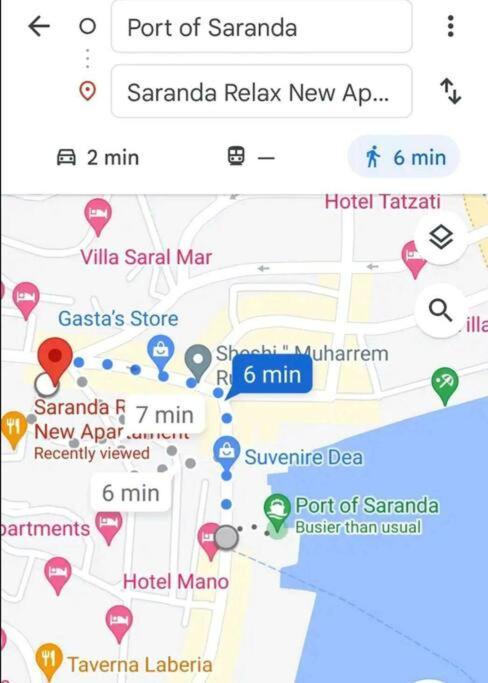 Saranda, As New-relax-calmapartment Apartment *